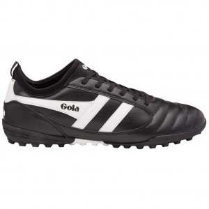 Gola Performance Adults Ceptor Turf Sneakers Negras Blancas Colombia | 527MEKNQA