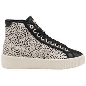 Gola Vegan Classics Baseline High Safari Pure Shoes Negras Colombia | 230TOVJSN