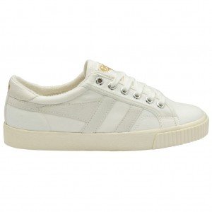 Gola Vegan Classics Tennis Mark Cox Sneakers Blancas Blancas Colombia | 351WGJUHP