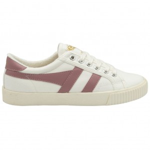 Gola Vegan Classics Tennis Mark Cox Sneakers Blancas Rosas Colombia | 695KMWJDF