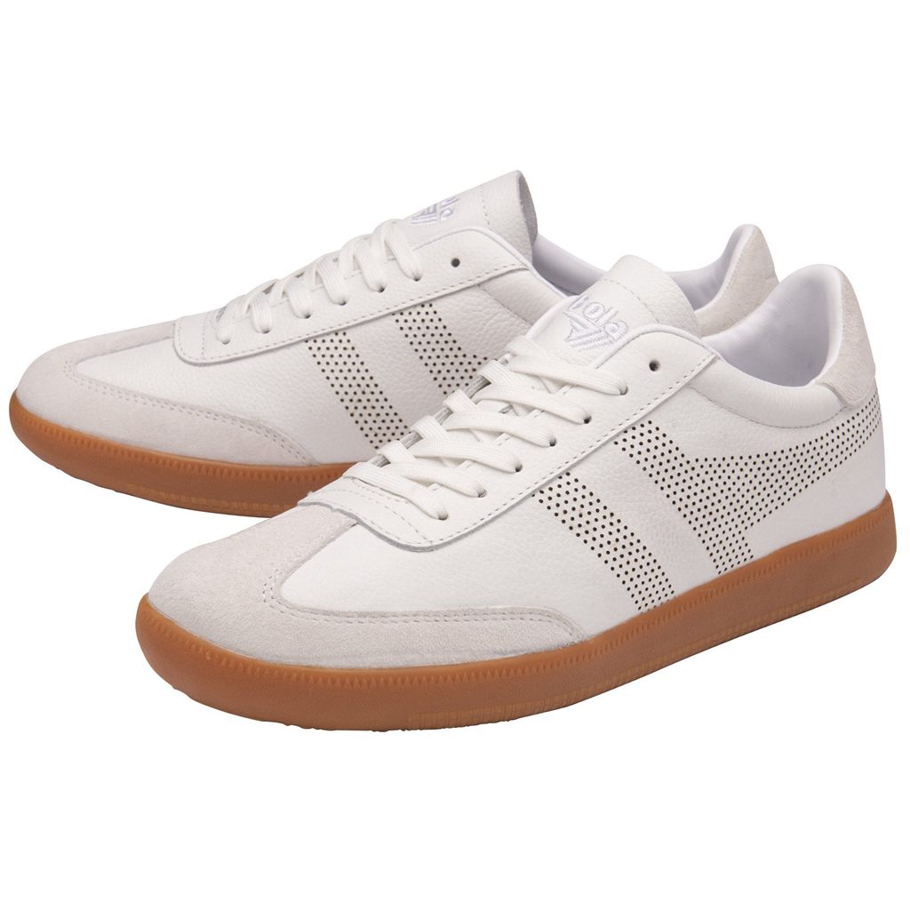 Gola Classics Ace Leather Sneakers Blancas Colombia | 206CAKUFR