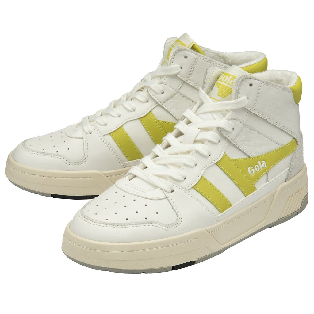 Gola Classics Allcourt High Sneakers Blancas Colombia | 137HKFXWA