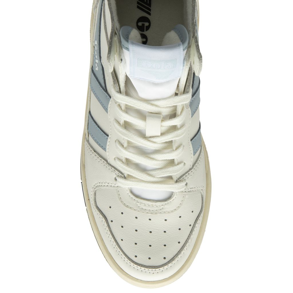 Gola Classics Allcourt High Sneakers Blancas Azules Colombia | 304UPSBOF