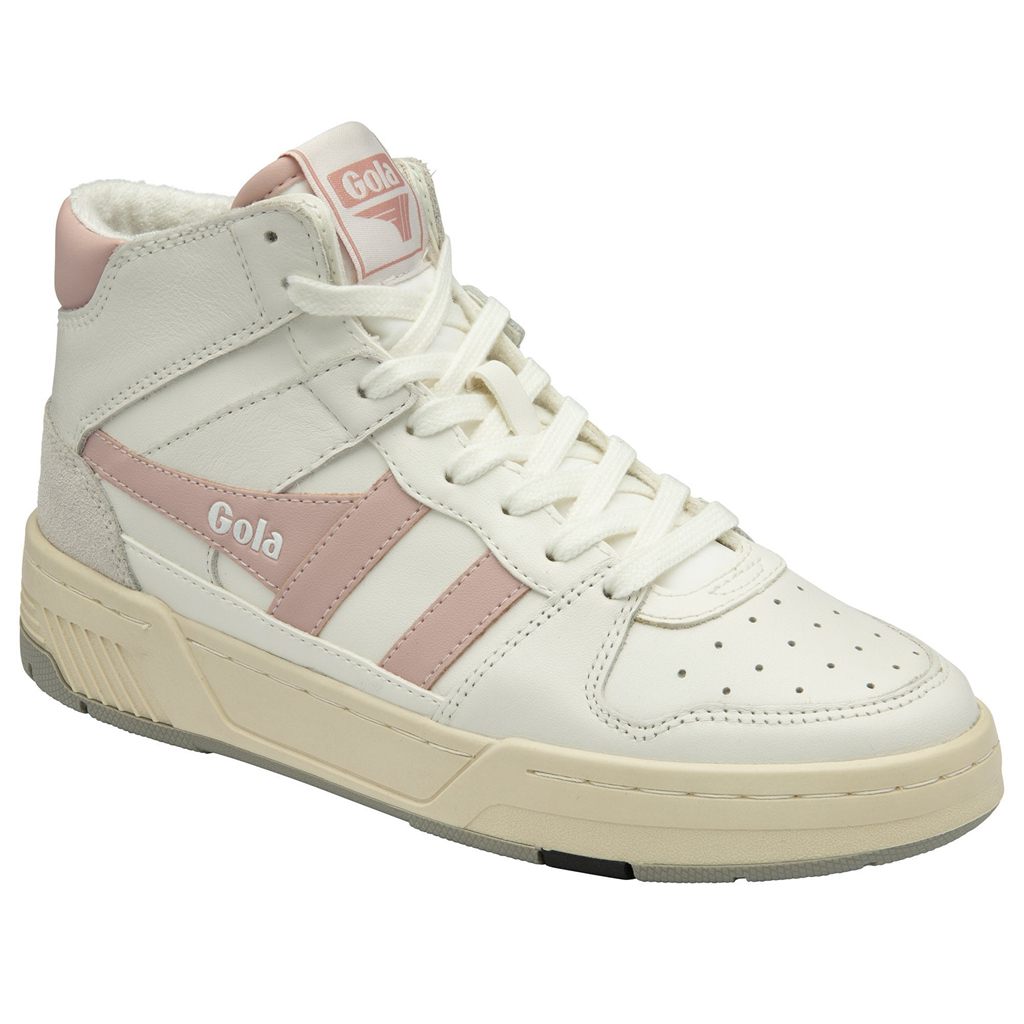 Gola Classics Allcourt High Sneakers Blancas Rosas Colombia | 074CLAVPX