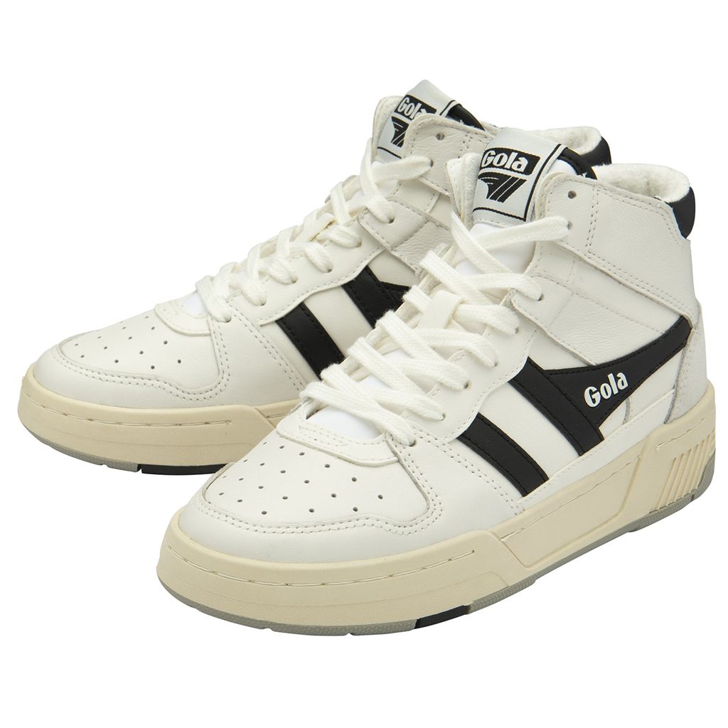 Gola Classics Allcourt High Sneakers Blancas Negras Colombia | 483VDQCJG