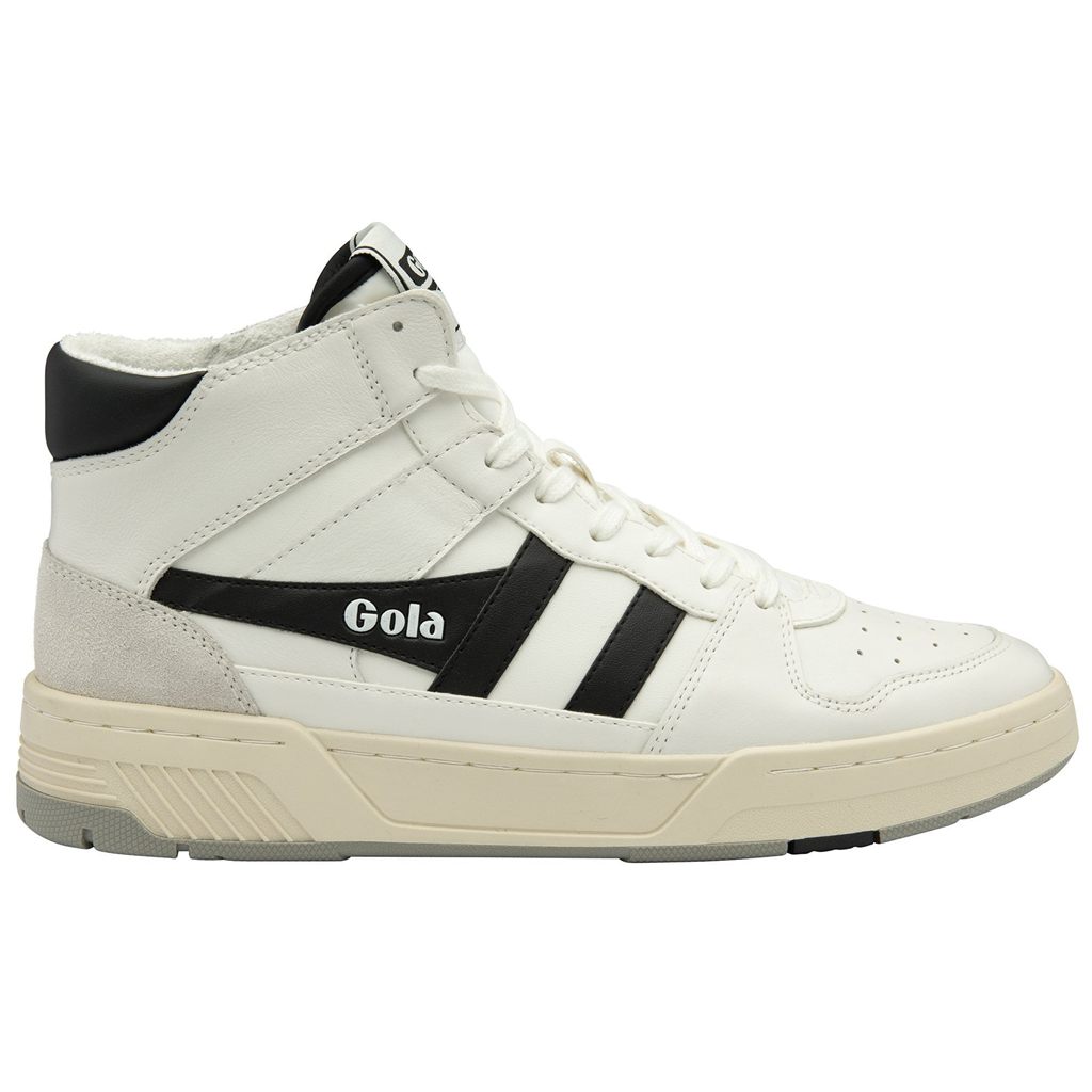 Gola Classics Allcourt High Sneakers Blancas Negras Colombia | 276VXKGZI