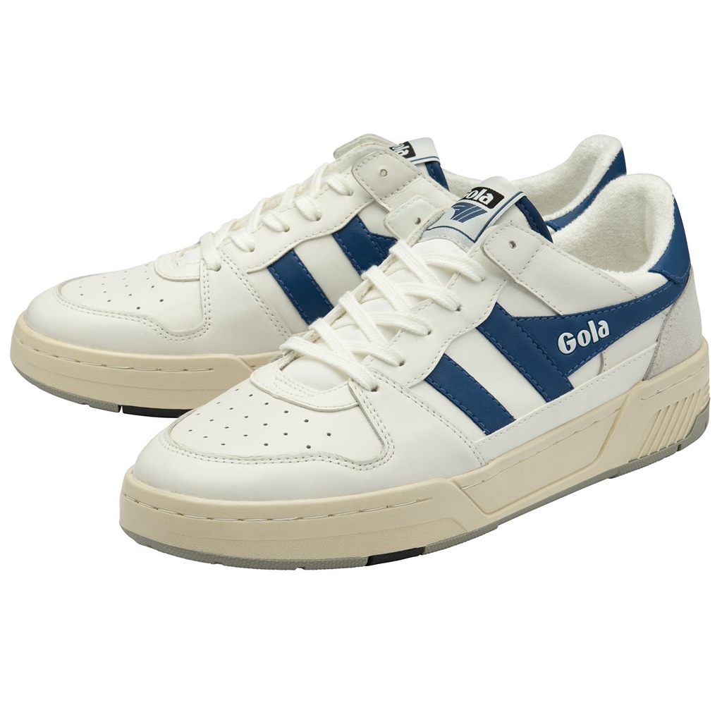 Gola Classics Allcourt Sneakers Blancas Azules Colombia | 149MVFDLT