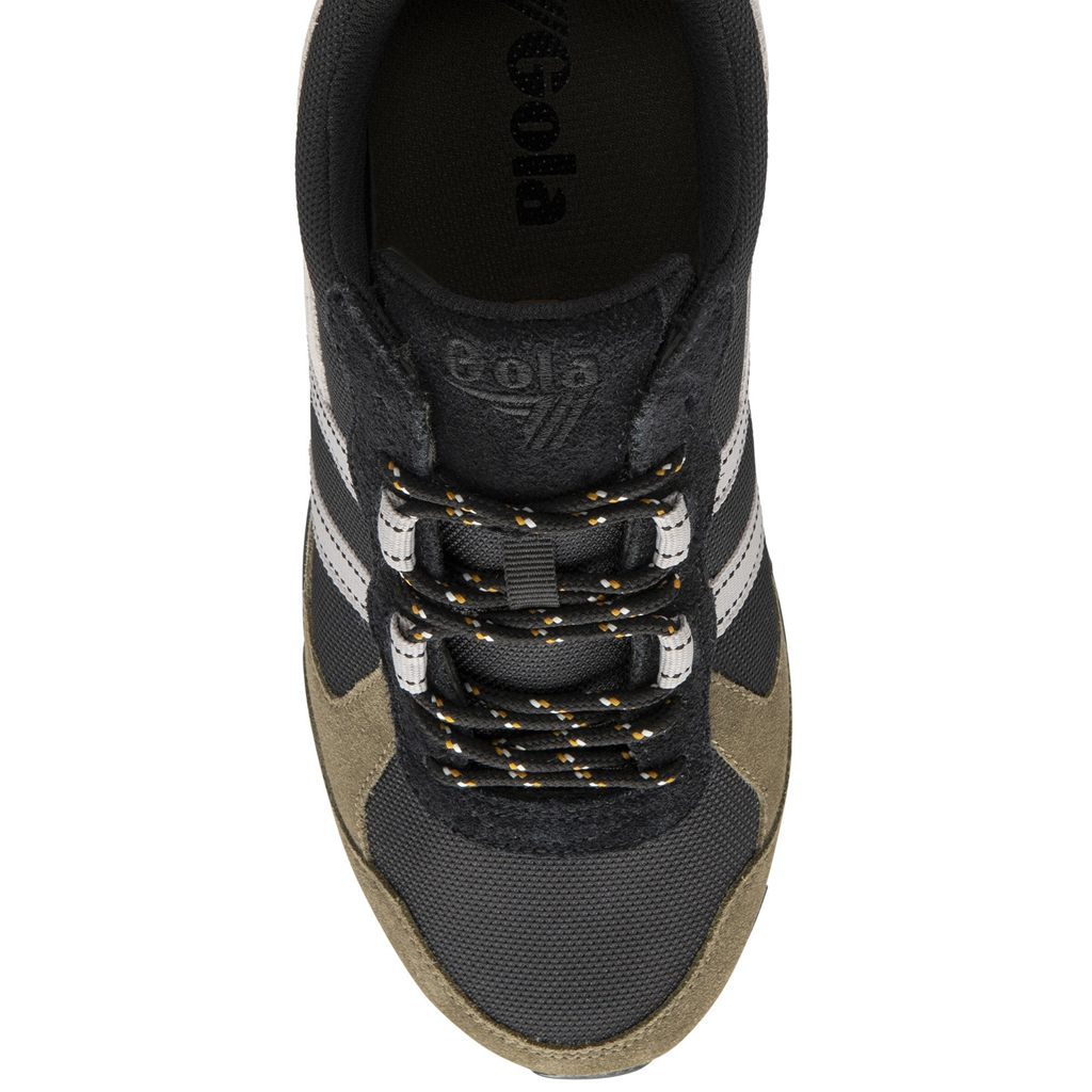 Gola Classics Altitude Sneakers Negras Kaki Blancas Colombia | 745QZDSAN