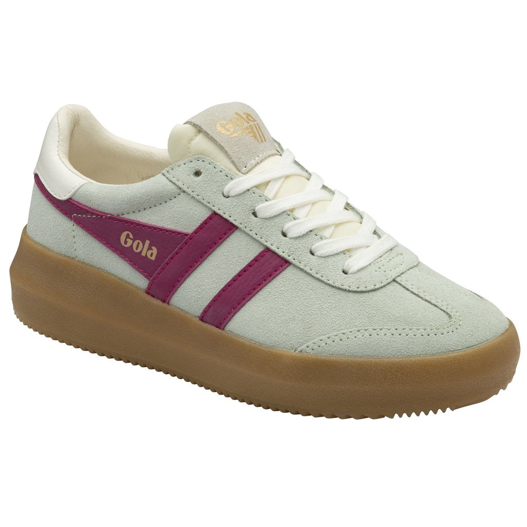 Gola Classics Athena Sneakers Fucsia Blancas Colombia | 461NKYZCF