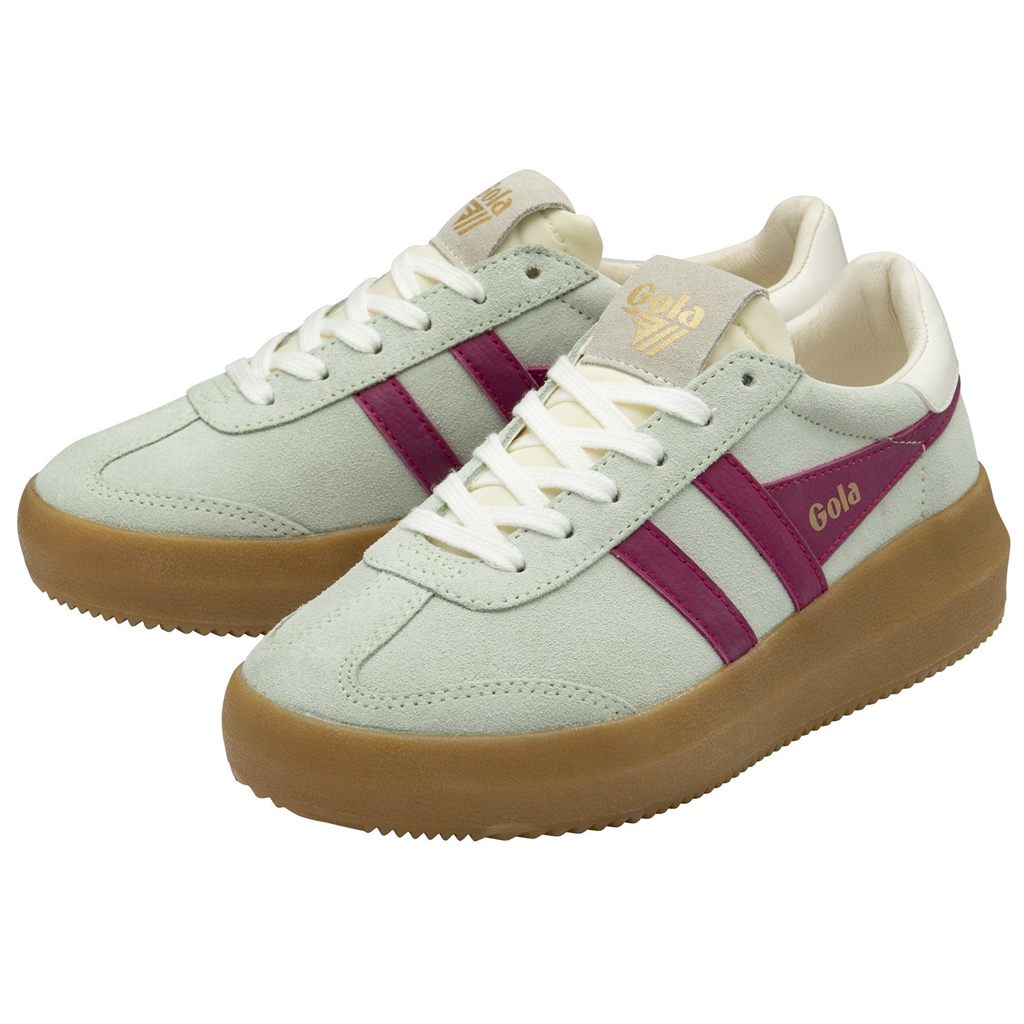 Gola Classics Athena Sneakers Fucsia Blancas Colombia | 461NKYZCF