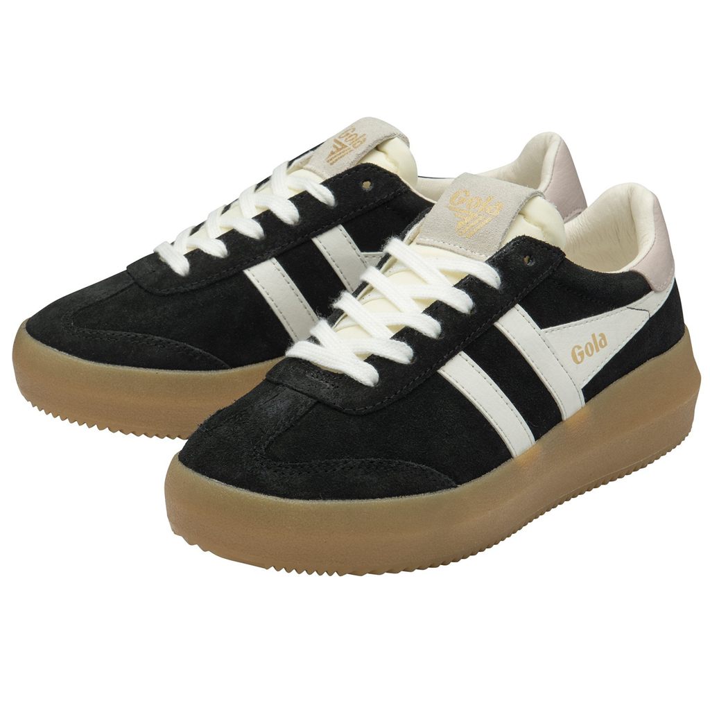 Gola Classics Athena Sneakers Negras Blancas Rosas Colombia | 194FHMJAS