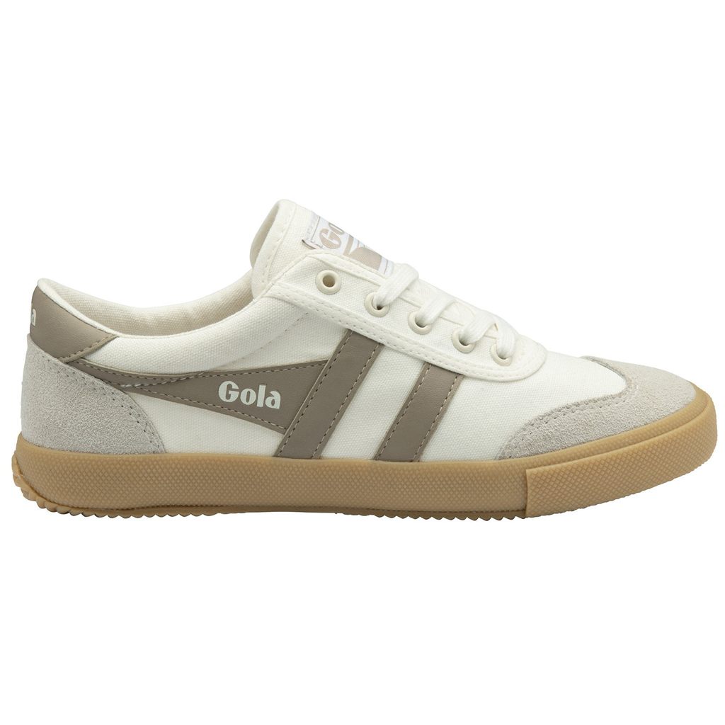 Gola Classics Badminton Plimsoll Sneakers Blancas Gris Colombia | 193WJBEHL