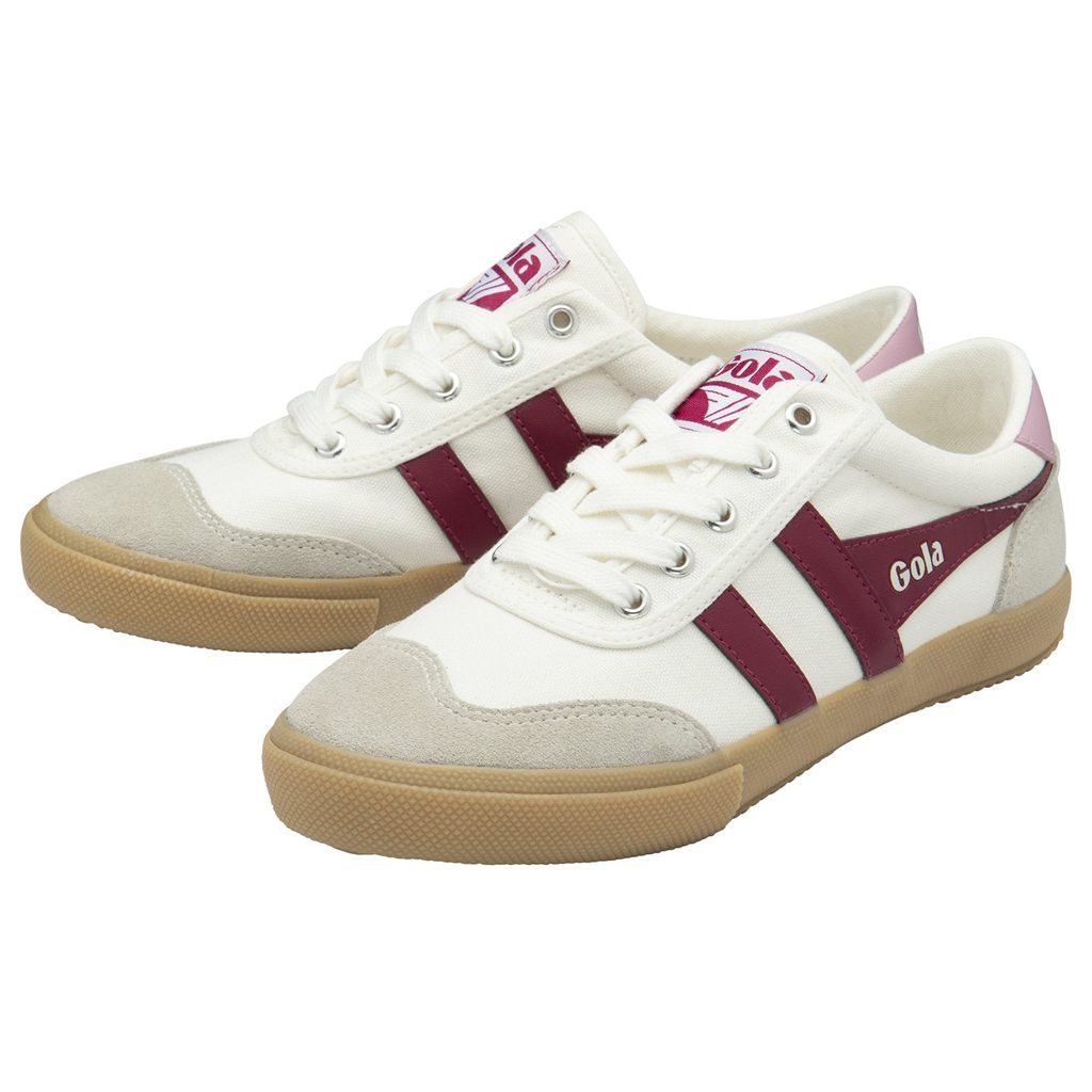 Gola Classics Badminton Plimsoll Sneakers Blancas Colombia | 328UQWFGT