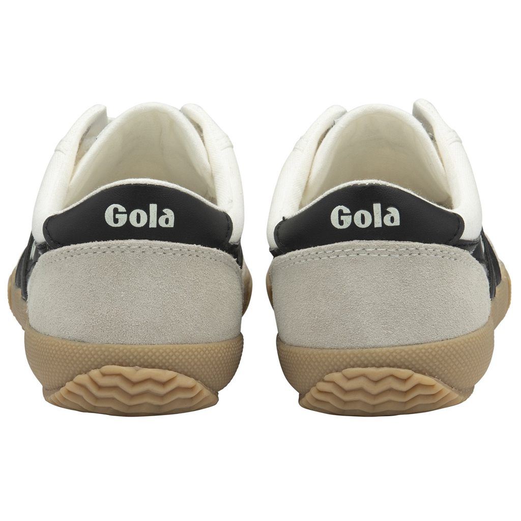 Gola Classics Badminton Plimsoll Sneakers Blancas Negras Colombia | 084RYLUKD