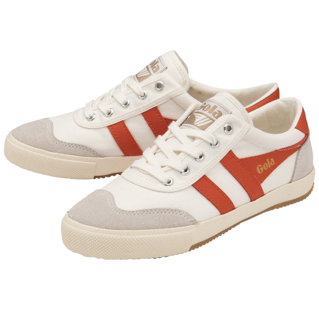 Gola Classics Badminton Plimsoll Sneakers Blancas Colombia | 870RMFVJC