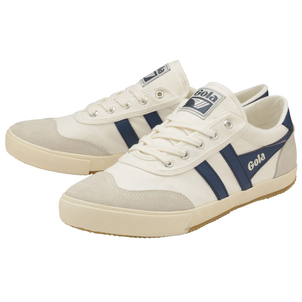 Gola Classics Badminton Plimsoll Sneakers Blancas Colombia | 751THIYFC