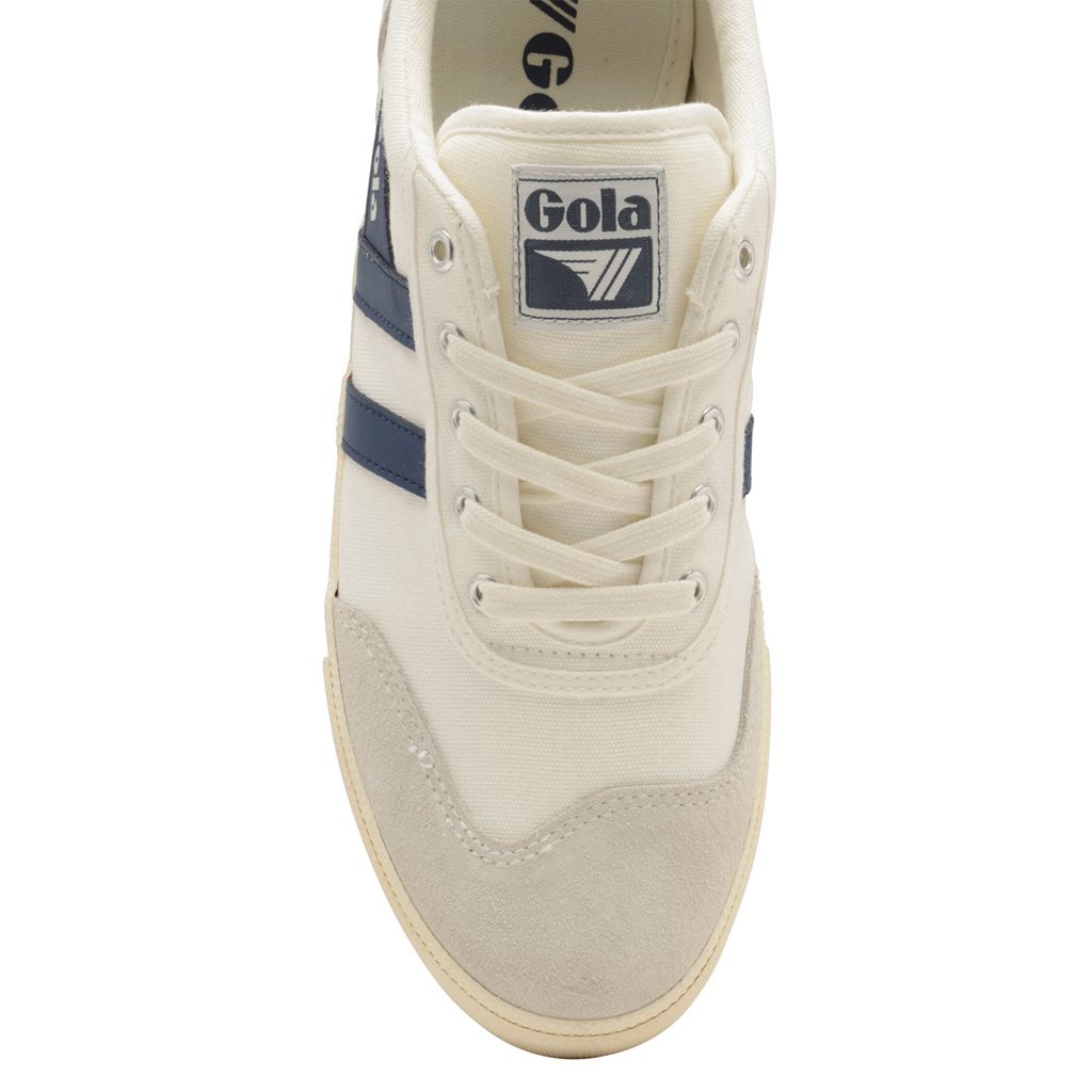 Gola Classics Badminton Plimsoll Sneakers Blancas Colombia | 751THIYFC