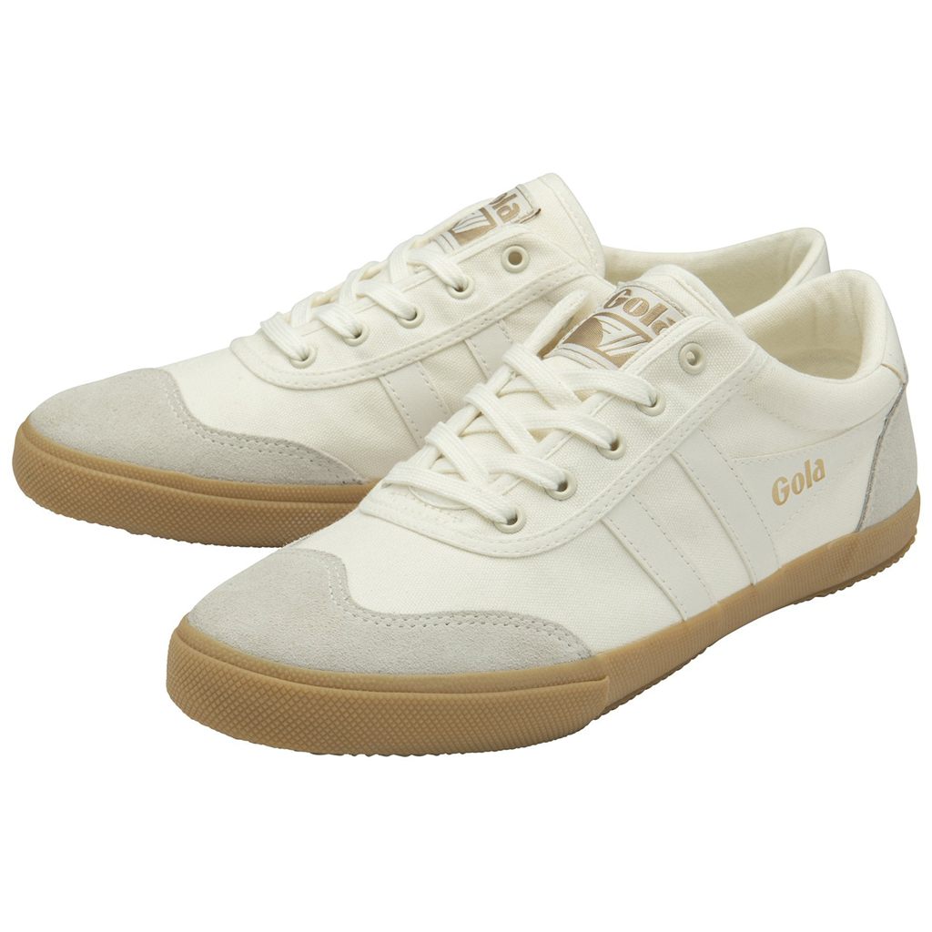 Gola Classics Badminton Plimsoll Sneakers Blancas Colombia | 476BESGJN
