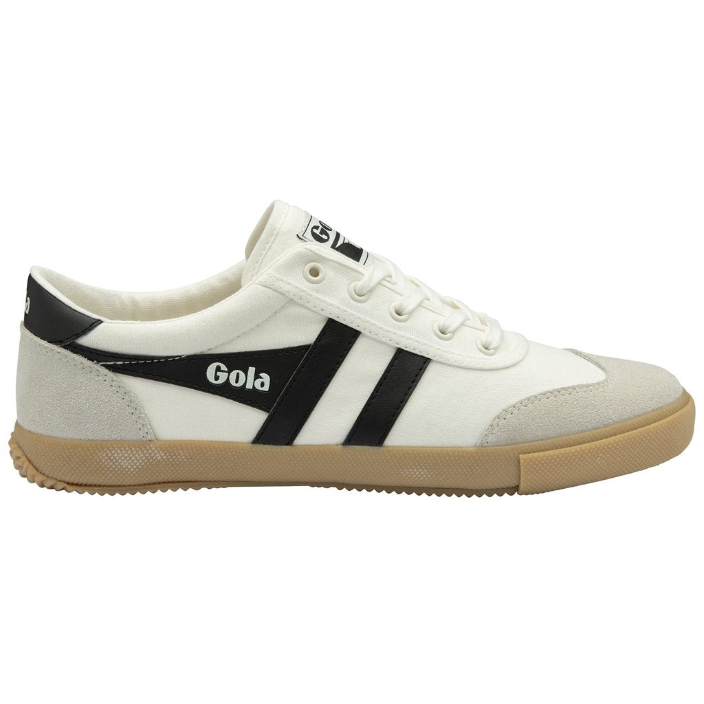 Gola Classics Badminton Plimsoll Sneakers Blancas Negras Colombia | 172BHCOEK