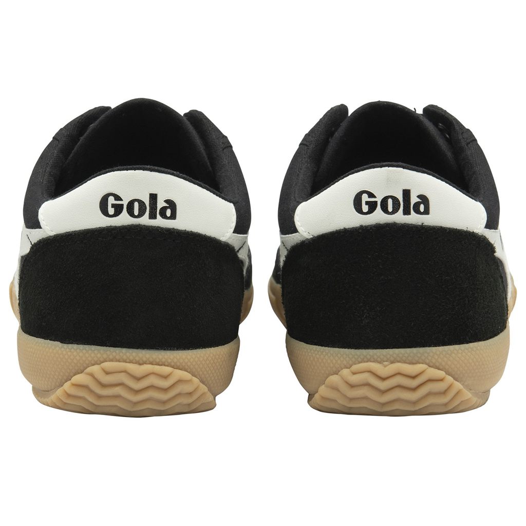 Gola Classics Badminton Plimsoll Sneakers Negras Blancas Colombia | 325MROTPV