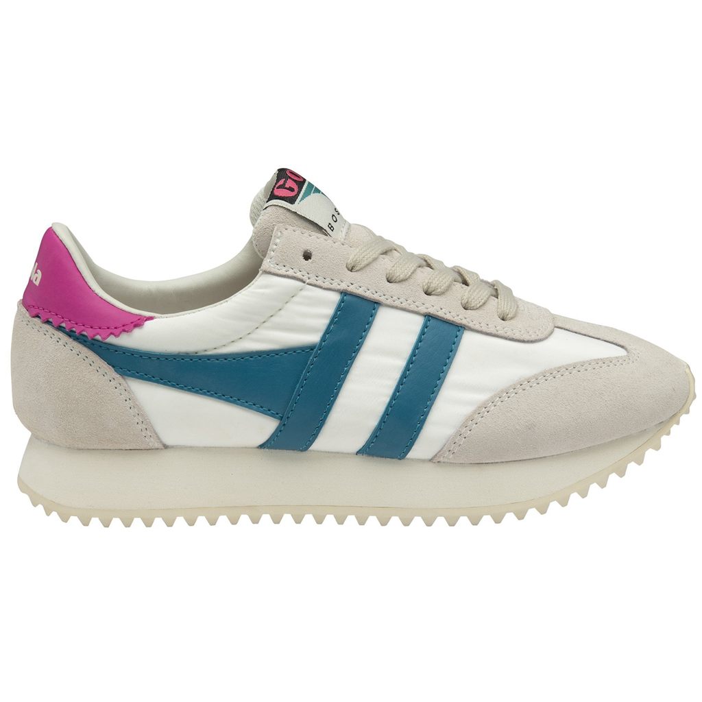 Gola Classics Boston '78 Sneakers Blancas Fucsia Colombia | 517VQWPGX