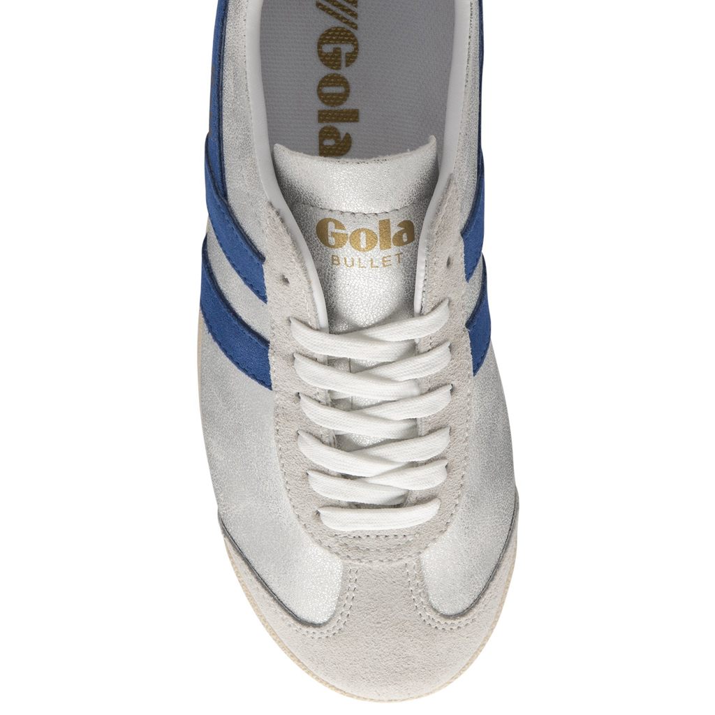 Gola Classics Bullet Blaze Sneakers Blancas Colombia | 241LXYJOU