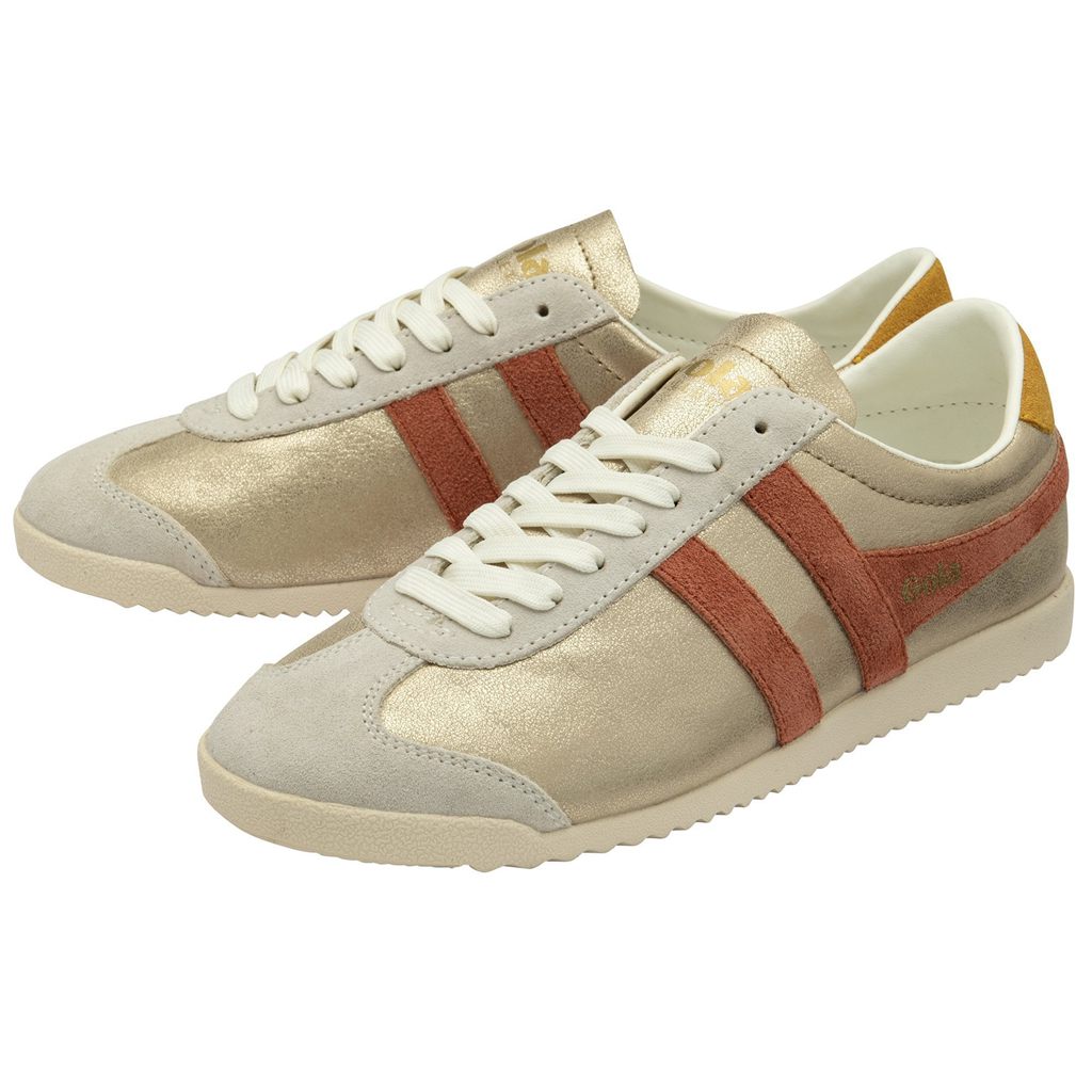 Gola Classics Bullet Blaze Sneakers Doradas Naranjas Colombia | 713CDSLBT