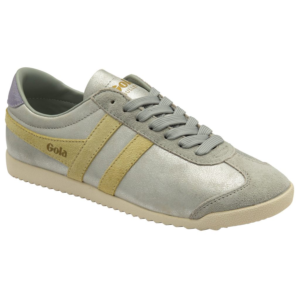Gola Classics Bullet Blaze Sneakers Plateadas Limón Lavanda Colombia | 274DIZXJP