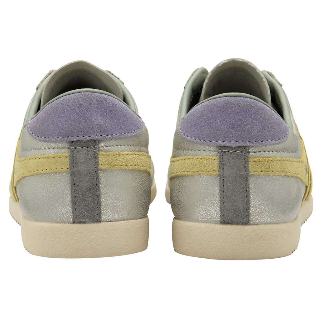 Gola Classics Bullet Blaze Sneakers Plateadas Limón Lavanda Colombia | 274DIZXJP