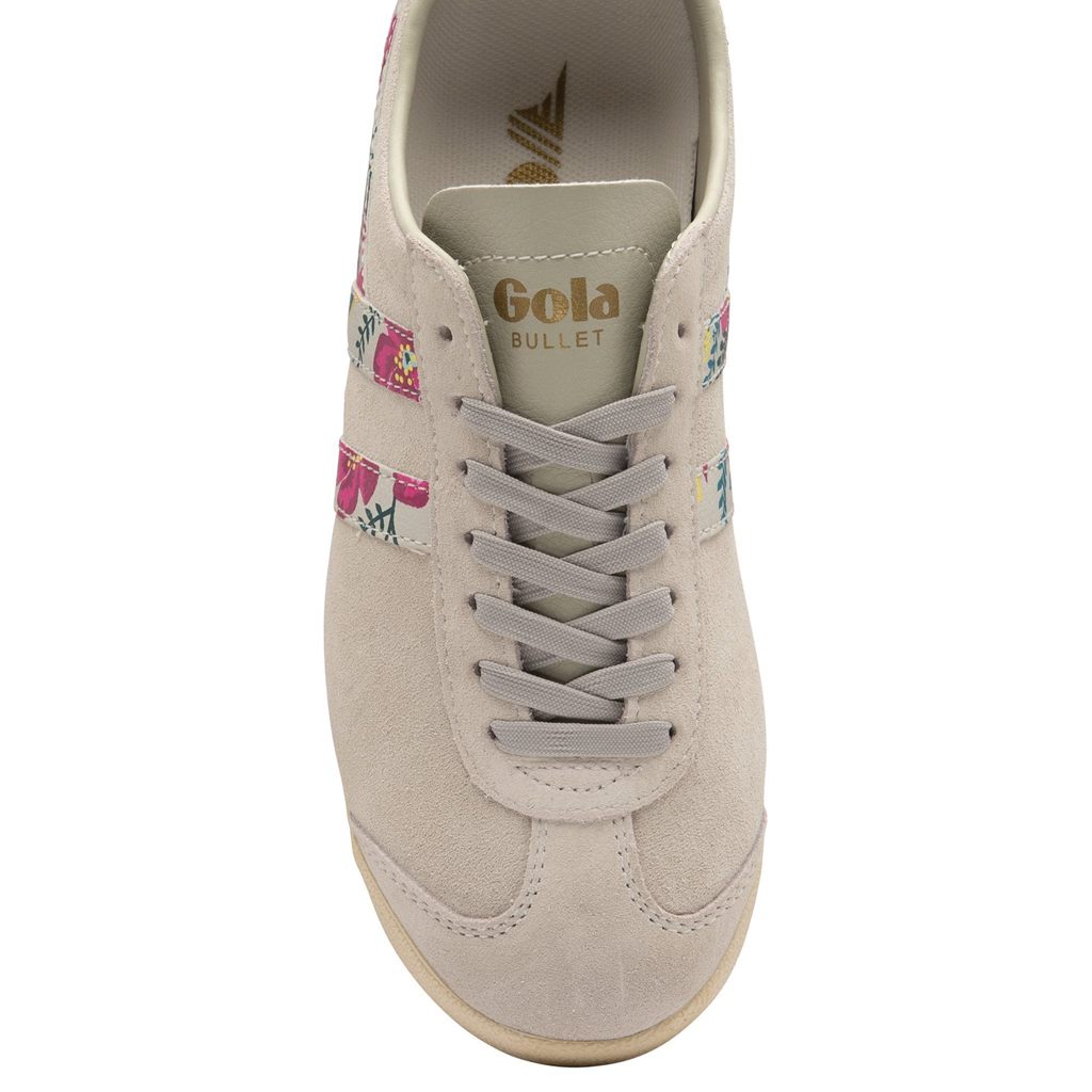 Gola Classics Bullet Floral Sneakers Blancas Colombia | 749SVUEYW