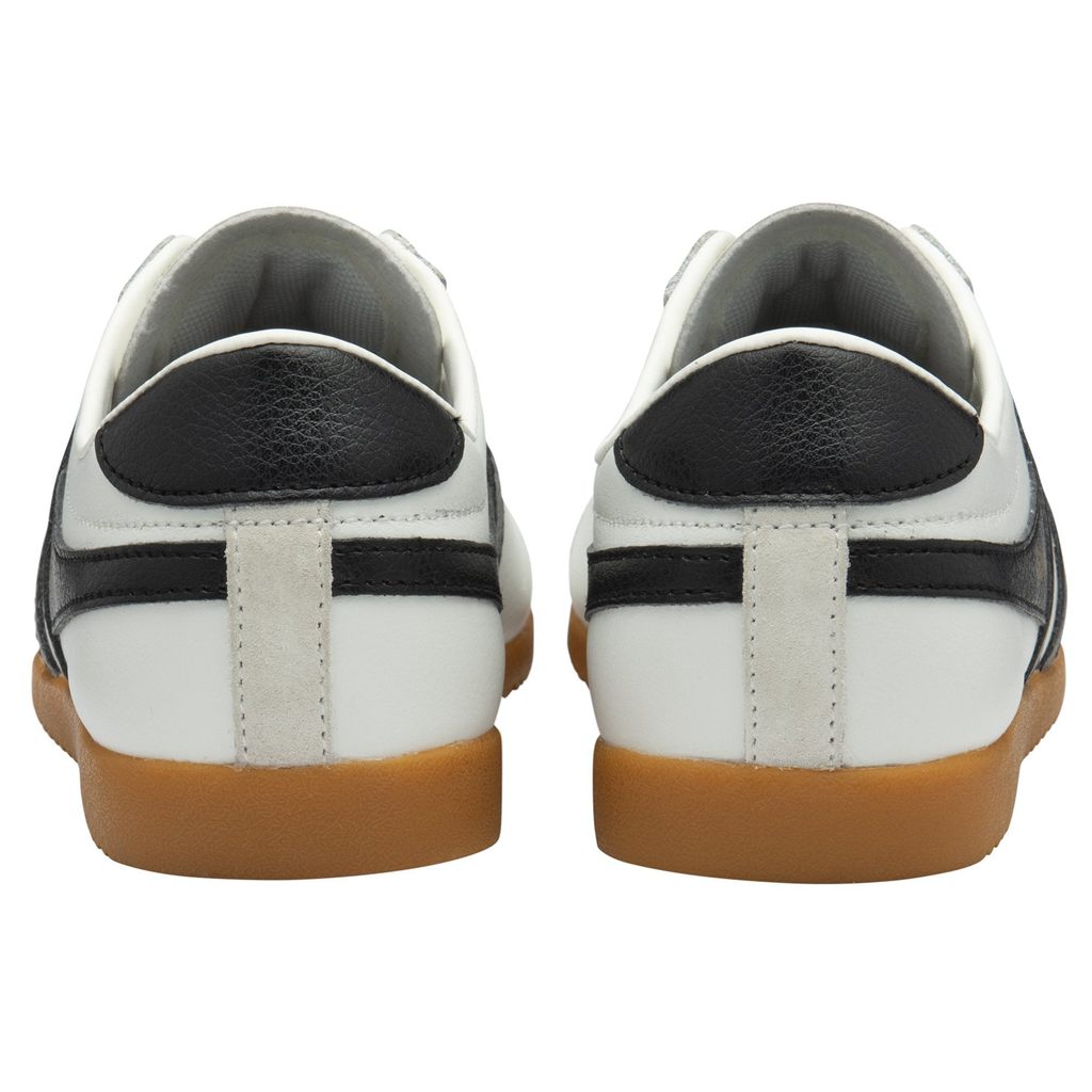 Gola Classics Bullet Leather Sneakers Blancas Negras Colombia | 473OXSTFJ