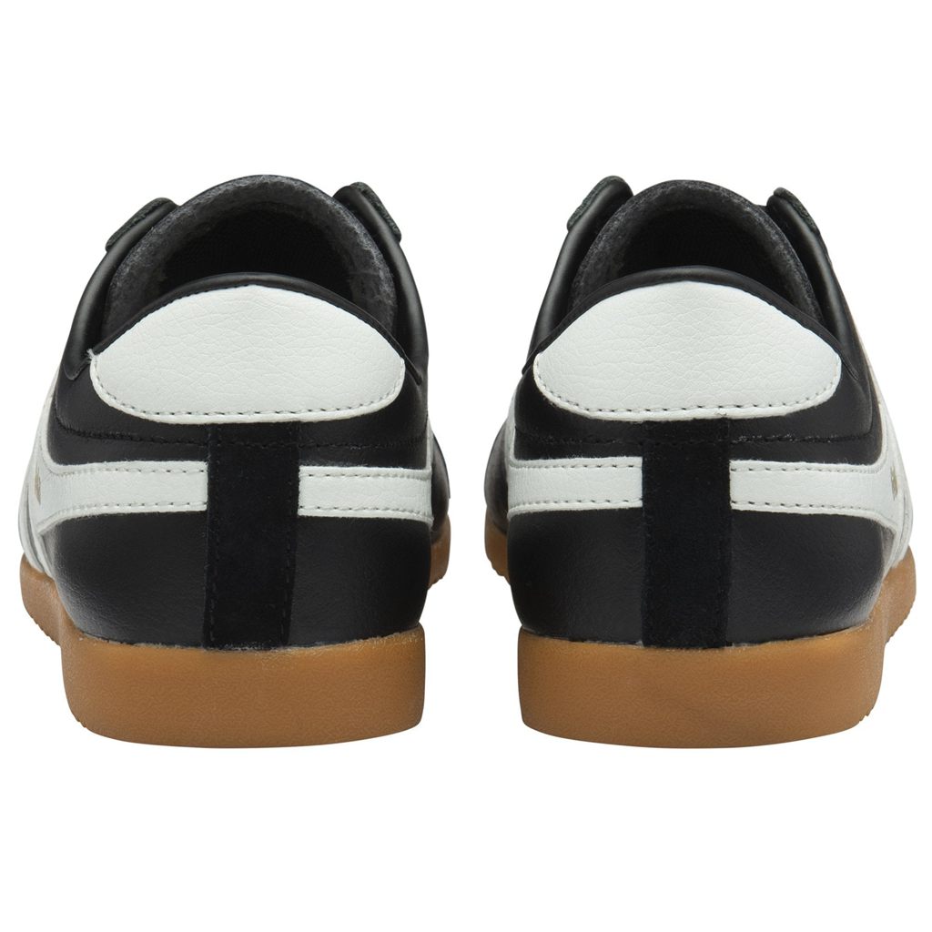 Gola Classics Bullet Leather Sneakers Negras Blancas Colombia | 415UPWKDN