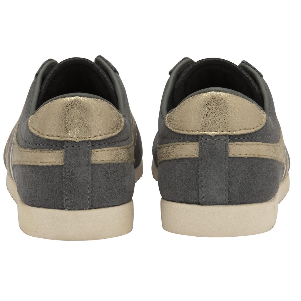Gola Classics Bullet Mirror Trident Sneakers Plateadas Doradas Colombia | 746OANUTR