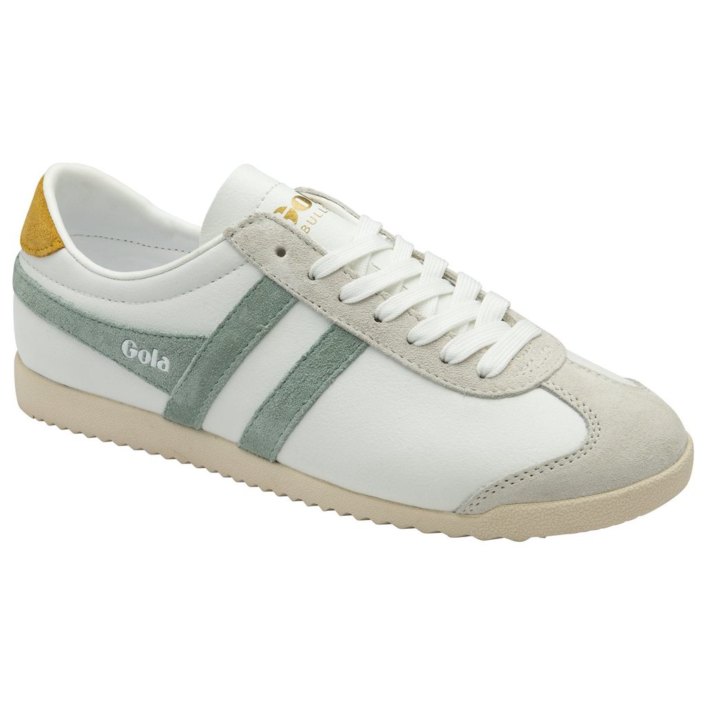 Gola Classics Bullet Pure Sneakers Blancas Verde Colombia | 349PQZXBW