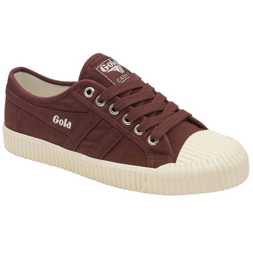 Gola Classics Cadet Plimsoll Shoes Burdeos Blancas Colombia | 761MPVDAE