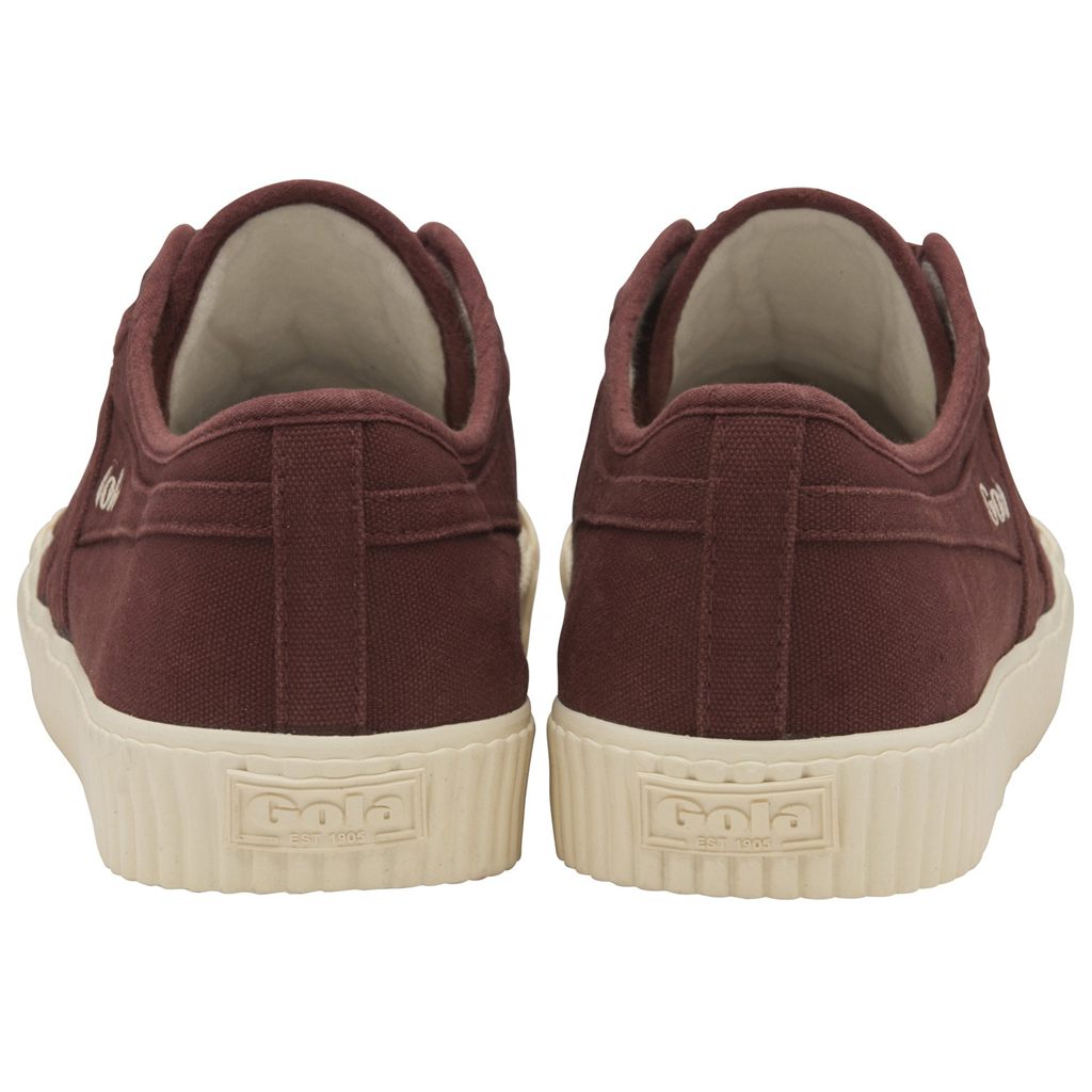 Gola Classics Cadet Plimsoll Shoes Burdeos Blancas Colombia | 761MPVDAE