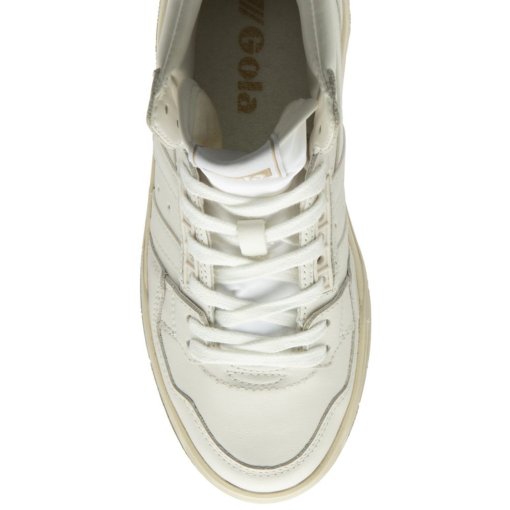 Gola Classics Challenge High Sneakers Blancas Blancas Colombia | 389XNFYWQ
