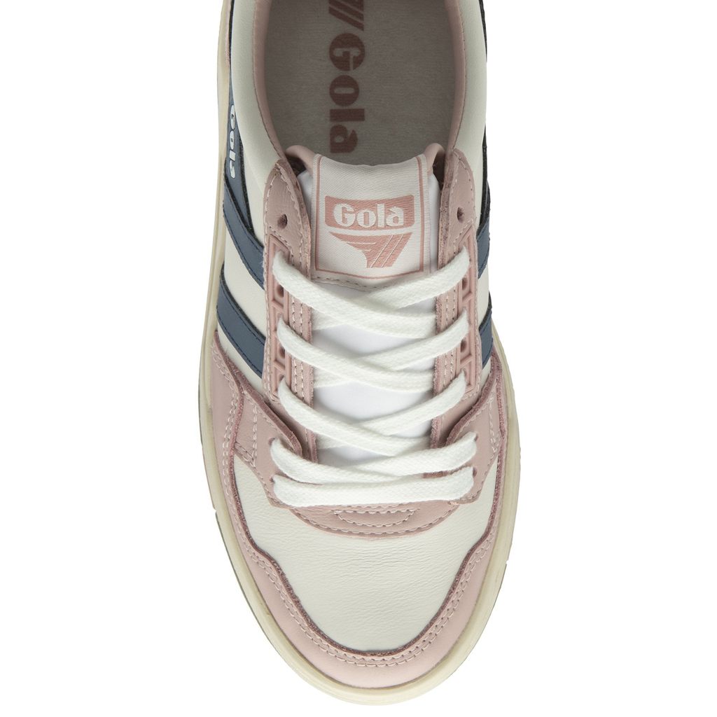 Gola Classics Challenge Sneakers Blancas Rosas Colombia | 416VHZUYN