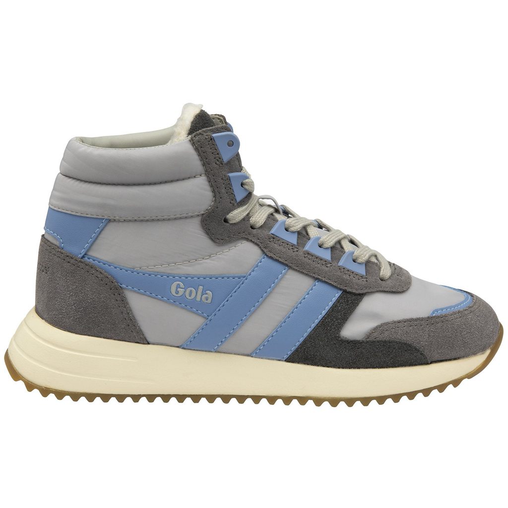 Gola Classics Chicago High Sneakers Gris Claro Azules Azules Colombia | 732DHEKZO