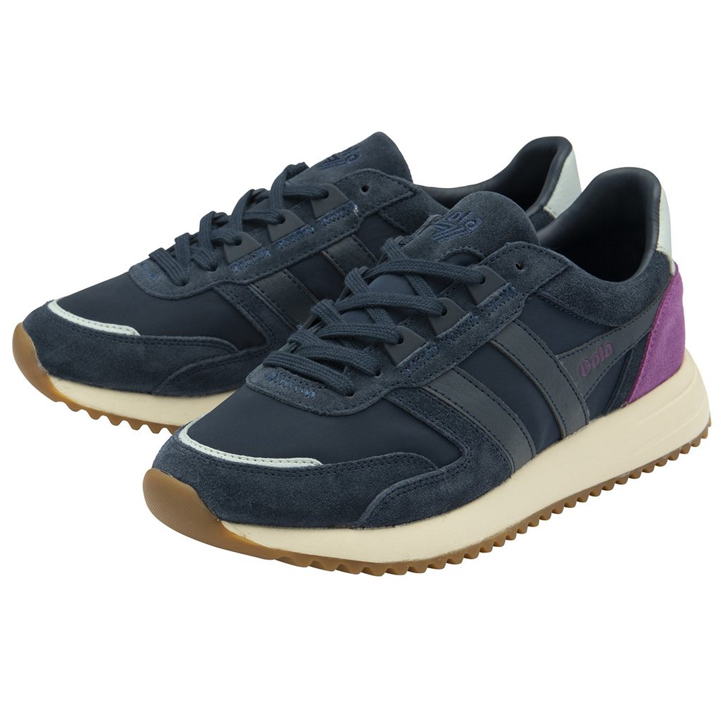 Gola Classics Chicago Sneakers Azul Marino Azul Marino Azules Colombia | 047UBHFOY