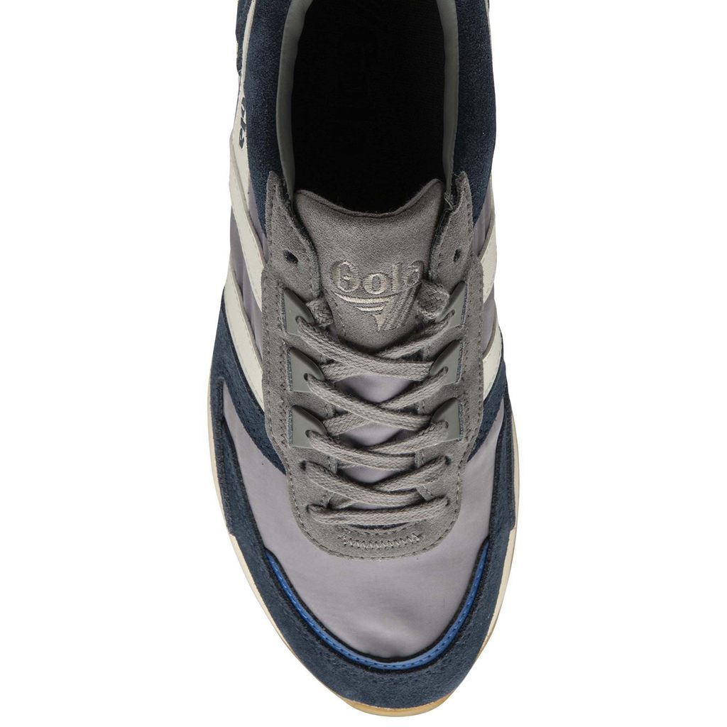 Gola Classics Chicago Sneakers Azul Marino Blancas Colombia | 475ZYXQTS