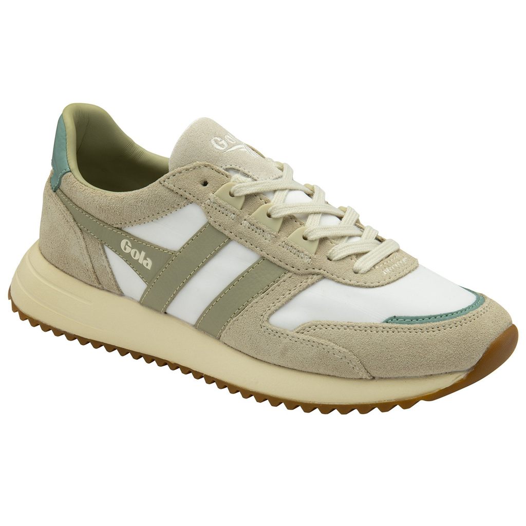 Gola Classics Chicago Sneakers Blancas Gris Colombia | 265BRCWHI