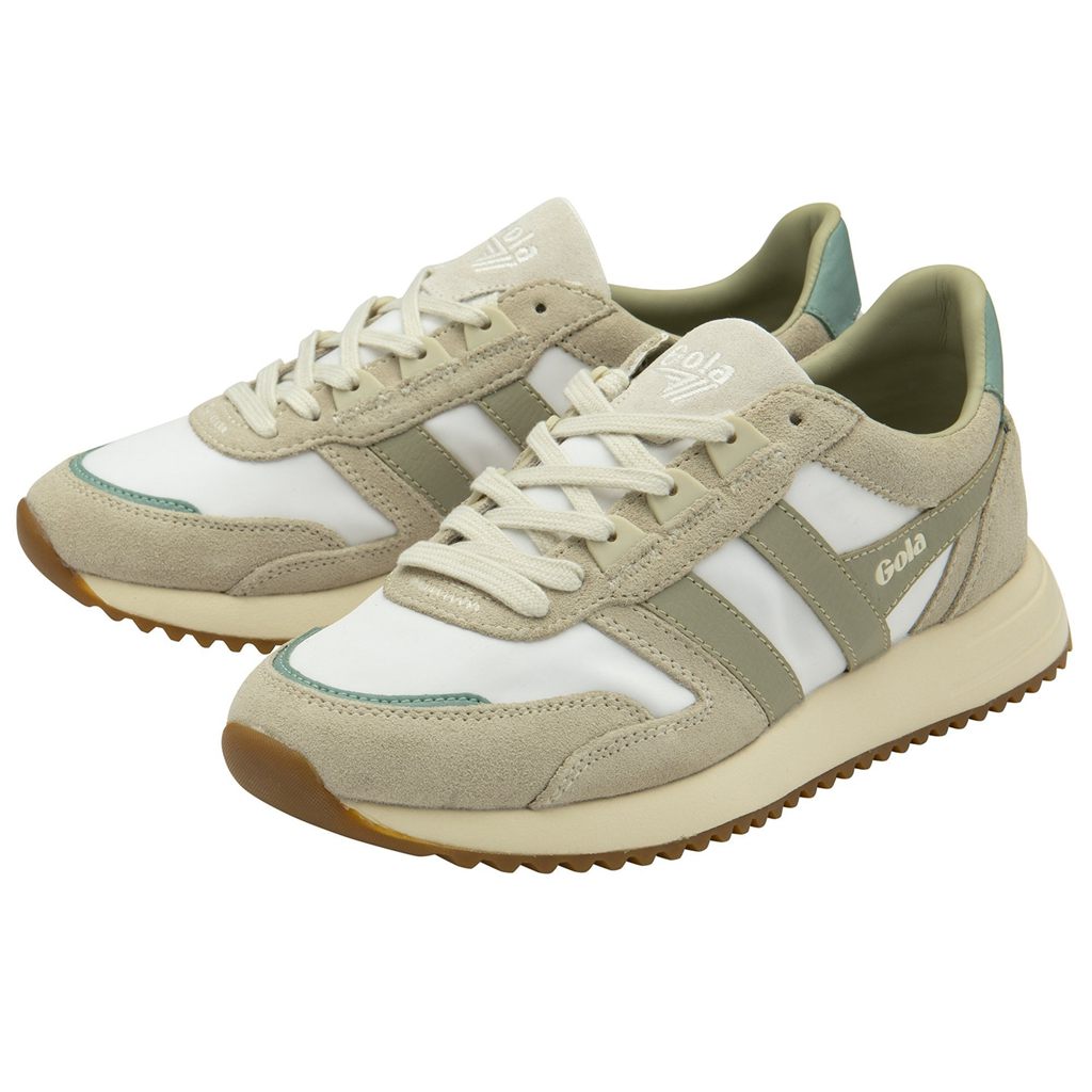 Gola Classics Chicago Sneakers Blancas Gris Colombia | 265BRCWHI