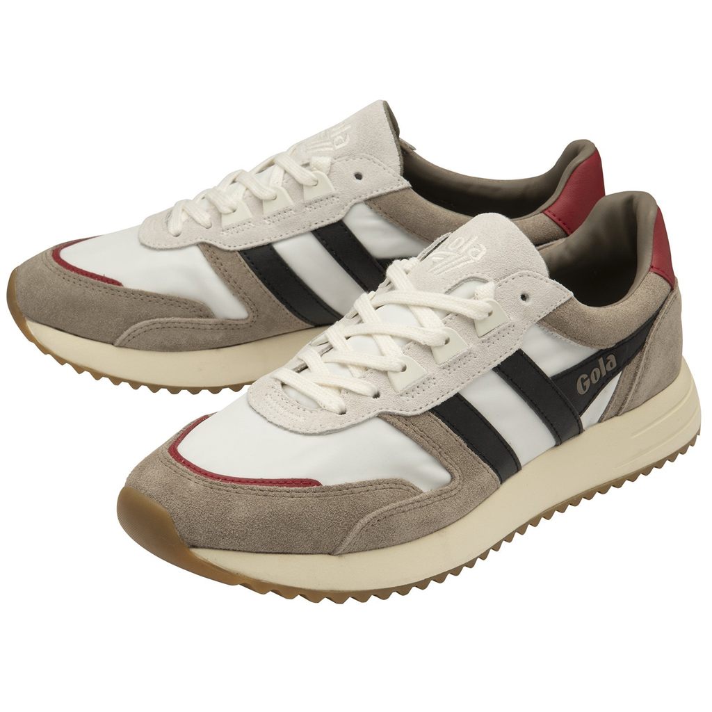 Gola Classics Chicago Sneakers Blancas Negras Colombia | 204ARIPFD