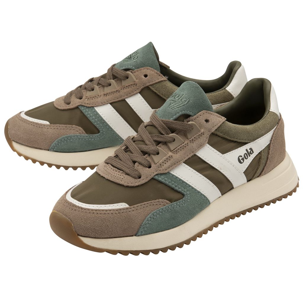 Gola Classics Chicago Sneakers Kaki Blancas Colombia | 246UCWTVN