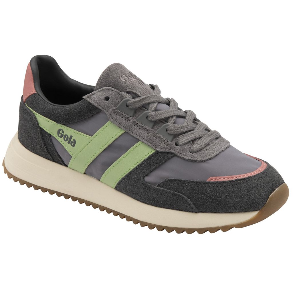 Gola Classics Chicago Sneakers Verde Coral Rosas Colombia | 932RDSVJA