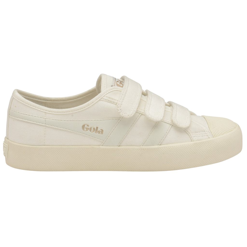 Gola Classics Coaster Strap Sneakers Blancas Blancas Colombia | 582HXNPVB