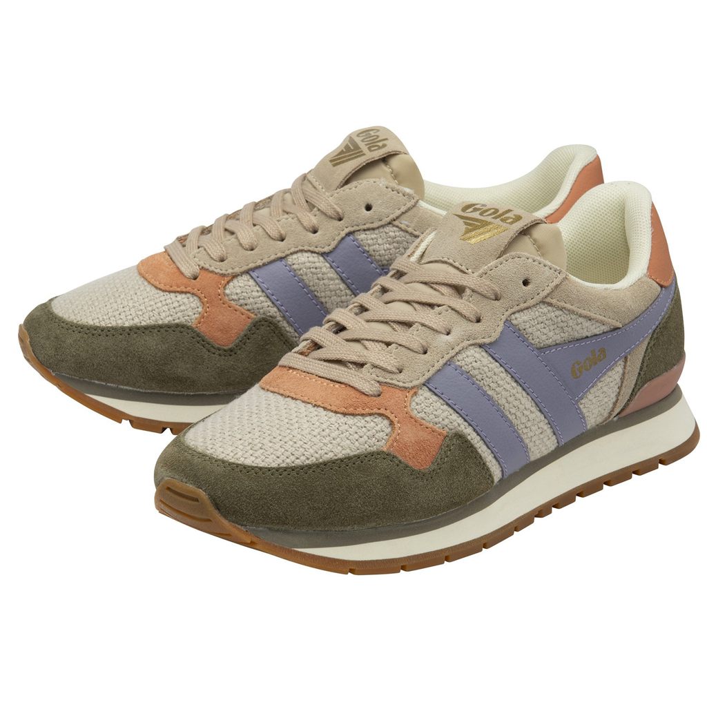 Gola Classics Colorado Sneakers Kaki Lavanda Colombia | 096YBJIRZ
