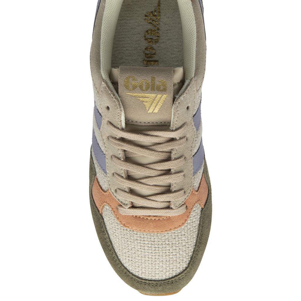 Gola Classics Colorado Sneakers Kaki Lavanda Colombia | 096YBJIRZ
