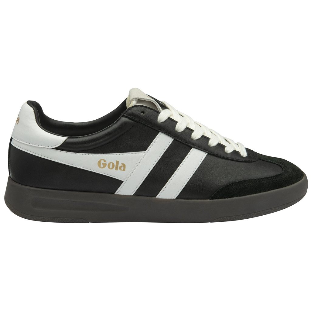 Gola Classics Cyclone Leather Sneakers Negras Blancas Verde Menta Colombia | 913TEWKCX